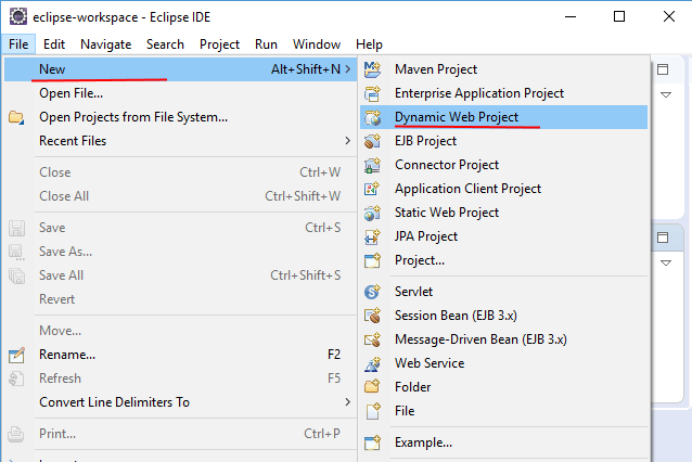 Java Server Pages in Eclipse