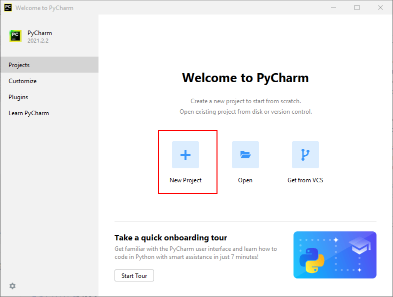Первая программа в PyCharm