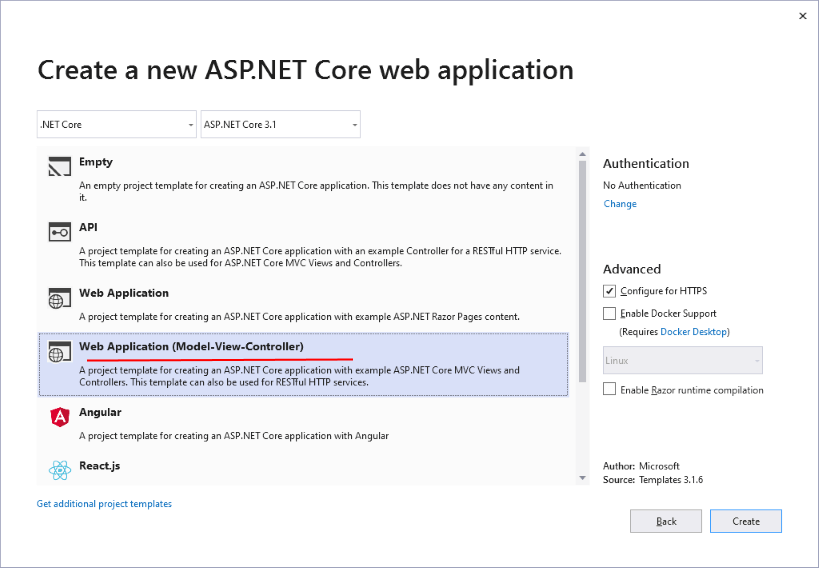 Entity Framework Core в ASP.NET Core