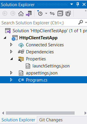 Создание сервиса ASP.NET для HttpClient в C#