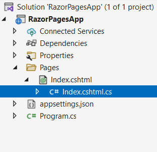 Model in Razor Page в ASP.NET Core и C#