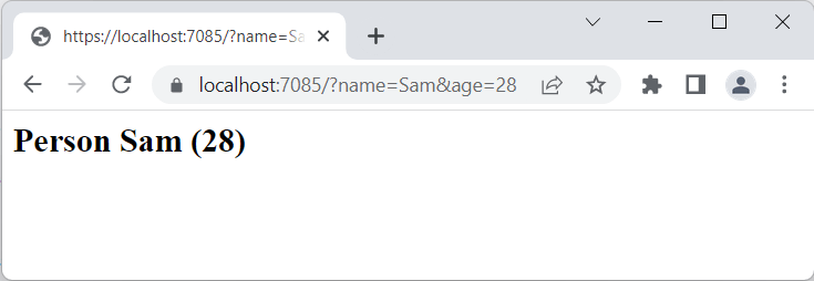 Передача сложных объектов в метод OnGet в Razor Pages в ASP.NET Core и C#