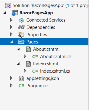 создание ссылок на странице Razor Pages in ASP.NET Core и C#