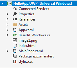 Локальные файлы html в UWP в Xamarin Forms