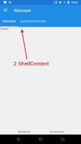 ShellContent in Flyout in Xamarin Forms