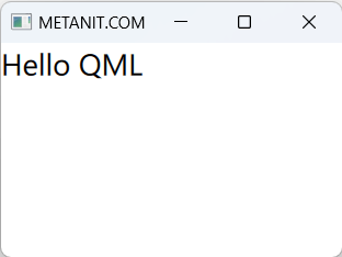 Первое графическое приложение с QML и Qt Quick