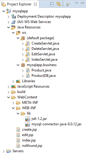 Работа с базой данных в JavaEE