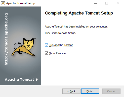 Запуск Apache Tomcat
