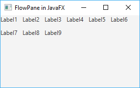 FlowPane in JavaFX