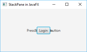 StackPane в JavaFX