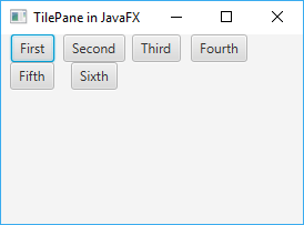 TilePane in JavaFX