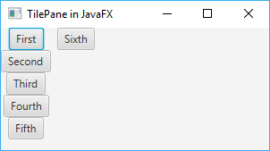 вертикальный TilePane в JavaFX