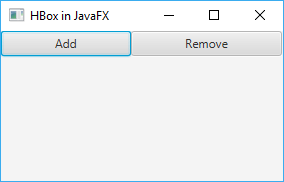 hgrow в HBox в JavaFX