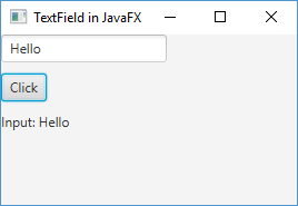TextField in JavaFX