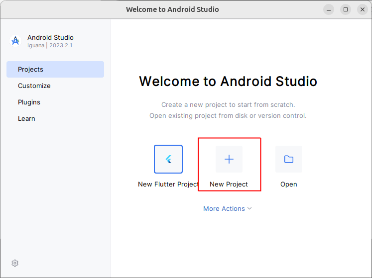 Создание проекта Jetpack Compose в Android Studio