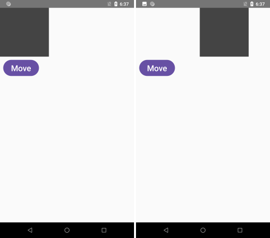 повторение анимации и repeatable в Jetpack Compose на Kotlin в Android