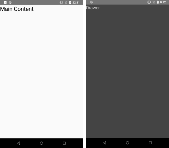 ModalNavigationDrawer в Jetpack Compose и Kotlin на Android