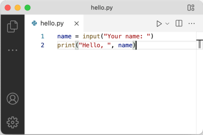 Python в Visual Studio code Mac OS