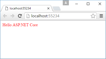 Работа с конфигурацией в ASP.NET Core