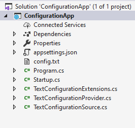 Переопределение конфигурации в ASP.NET Core