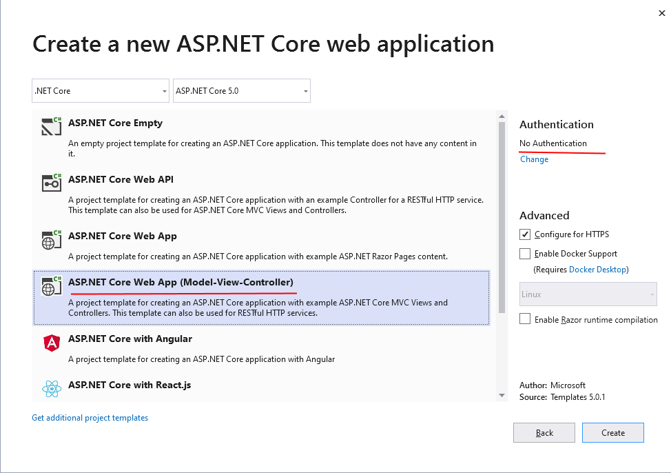 Добавление ASP.NET Core Identity