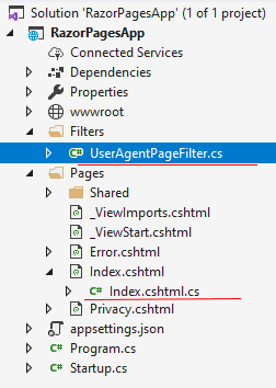 Razor Pages Filters in ASP.NET Core