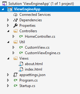 View Engine in ASP.NET Core