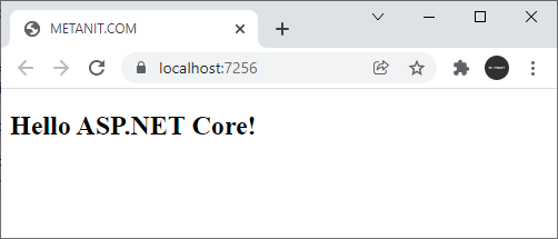 Отправка страницы html с помощью SendFileAsync в ASP.NET Core и C#