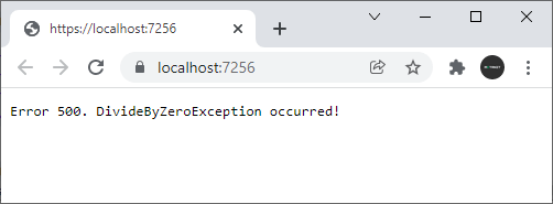 Error Handling и метод UseExceptionHandler в ASP.NET Core и C#