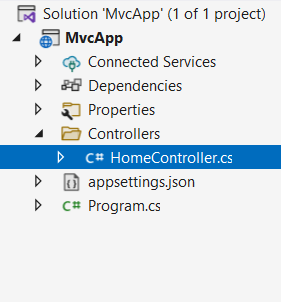 Контроллеры в ASP.NET Core MVC в C#