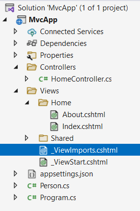 файл _ViewImports.cshtml в ASP.NET Core MVC и C#