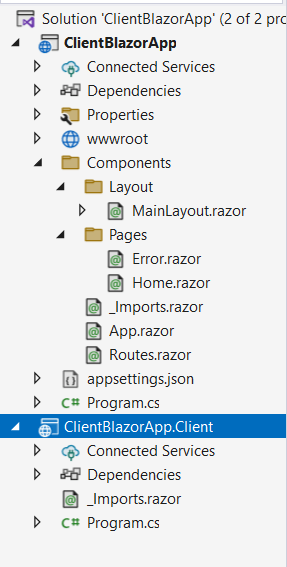 Статический рендеринг в приложении Blazor на ASP.NET Core