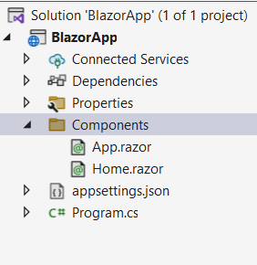 Вложенные компоненты Razor в Blazor в C#