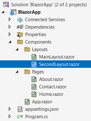 Директива @layout и компоновка компонентов Blazor в C#