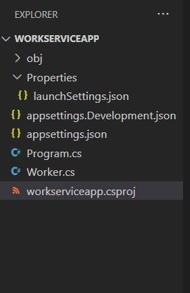 Проект Worker Service на C# в .NET