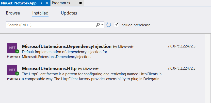 IHttpClientFactory в консольном приложении на C# и .NET