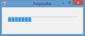 ProgressBar в Windows Forms