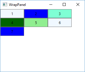 Элемент WrapPanel в WPF