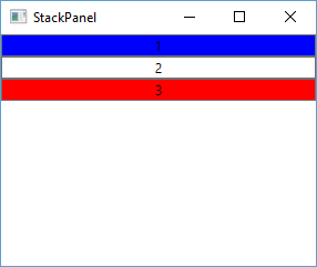 Вертикальный StackPanel в WPF