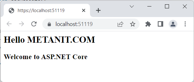 Отправка html кода из ASP.NET Core и Visual Basic .NET