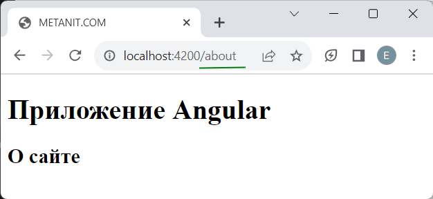 Routes в Angular