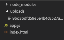 Upload files in Express and Node.js